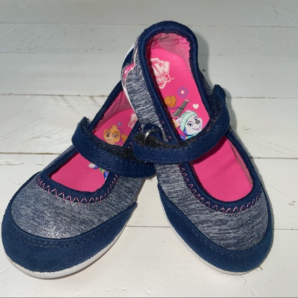 Paw Patrol Navy & Pink Slip-On Shoes - Picture 2 of 12